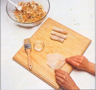 Malaysian Vegetable spring rolls (Popiah) — photo 1