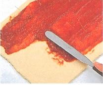 Pizzahjul med ananas og skinke — photo 1