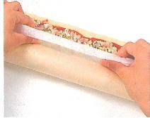 Pizzahjul med ananas og skinke — photo 2