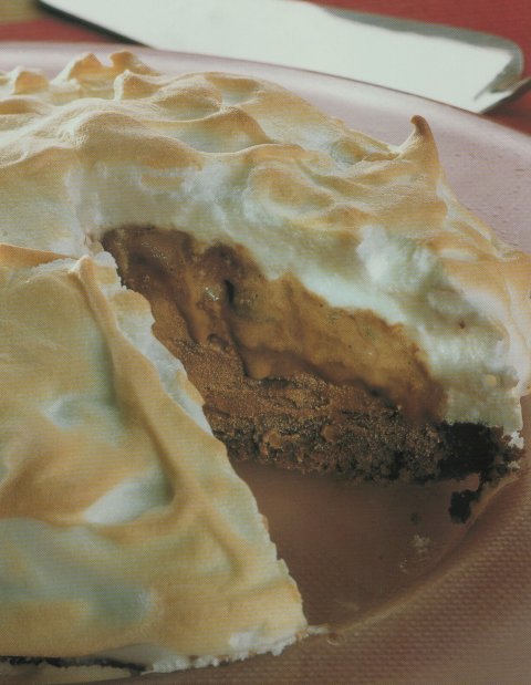 Baked Chocolate alaska