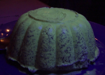 Glowing Mint and chocolate ice cream