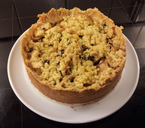 Dutch apple cake